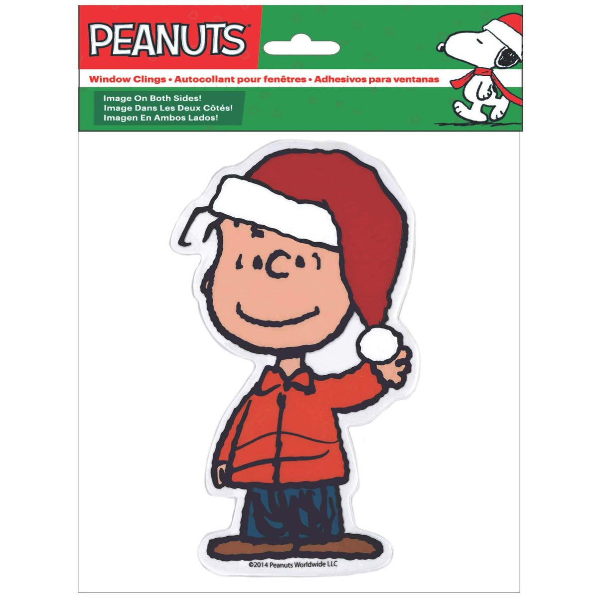 Peanuts© Two Sided Window Clings - Linus