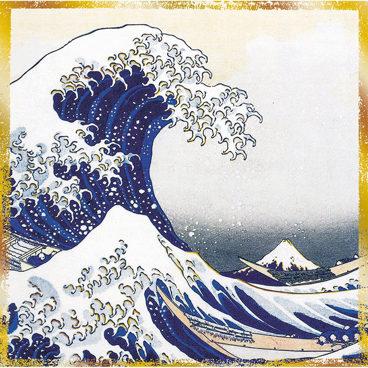 Under The Wave Of Kanagawa By Hokusai Greeting Card