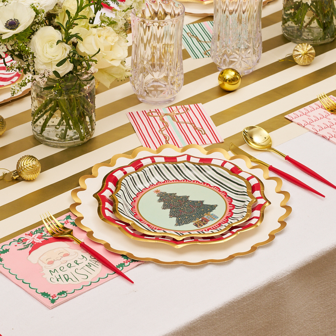 Tis The Season Salad Plates - 8 Pack