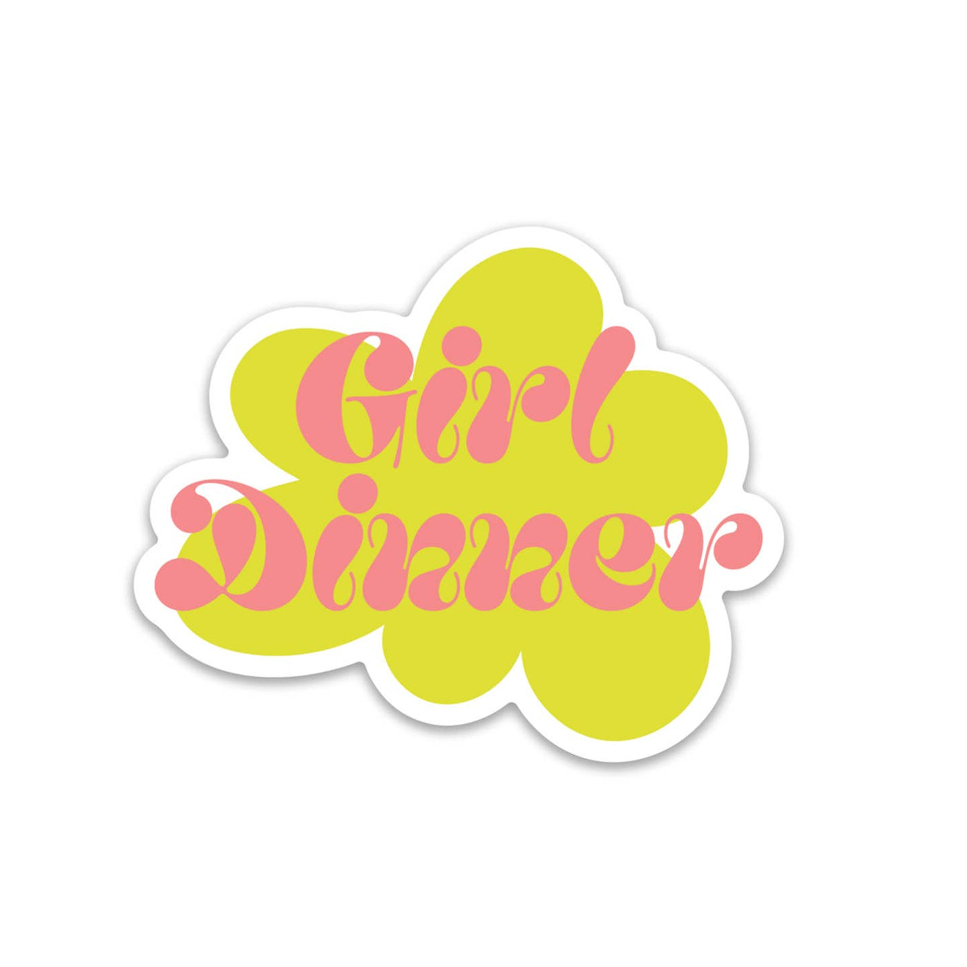 Sticker: Girl Dinner