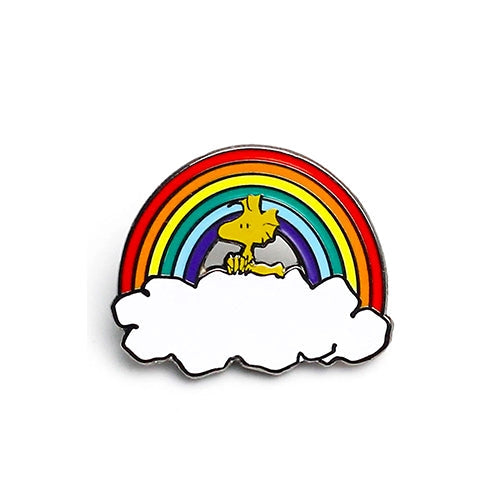 Peanuts - Woodstock Rainbow Cloud Pin - Just Fabulous Palm Springs