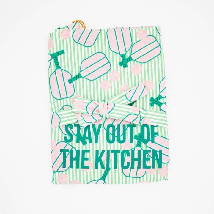Pickleball Striped Apron