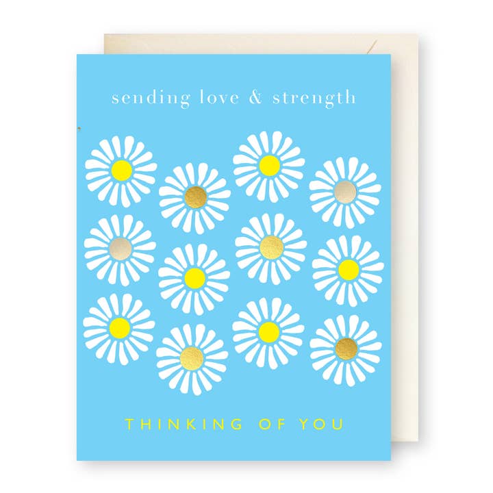 Daises Thinking Of You Greeting Card