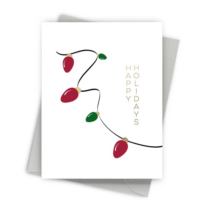Strung Lights Boxed Blank Cards