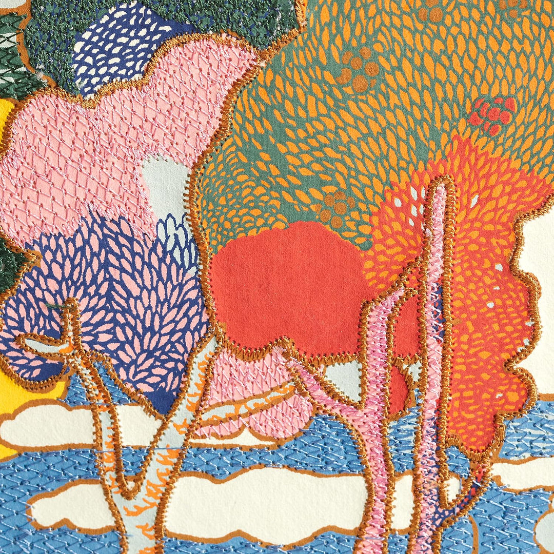 Liberty Prospect Road Handmade Embroidered Journal