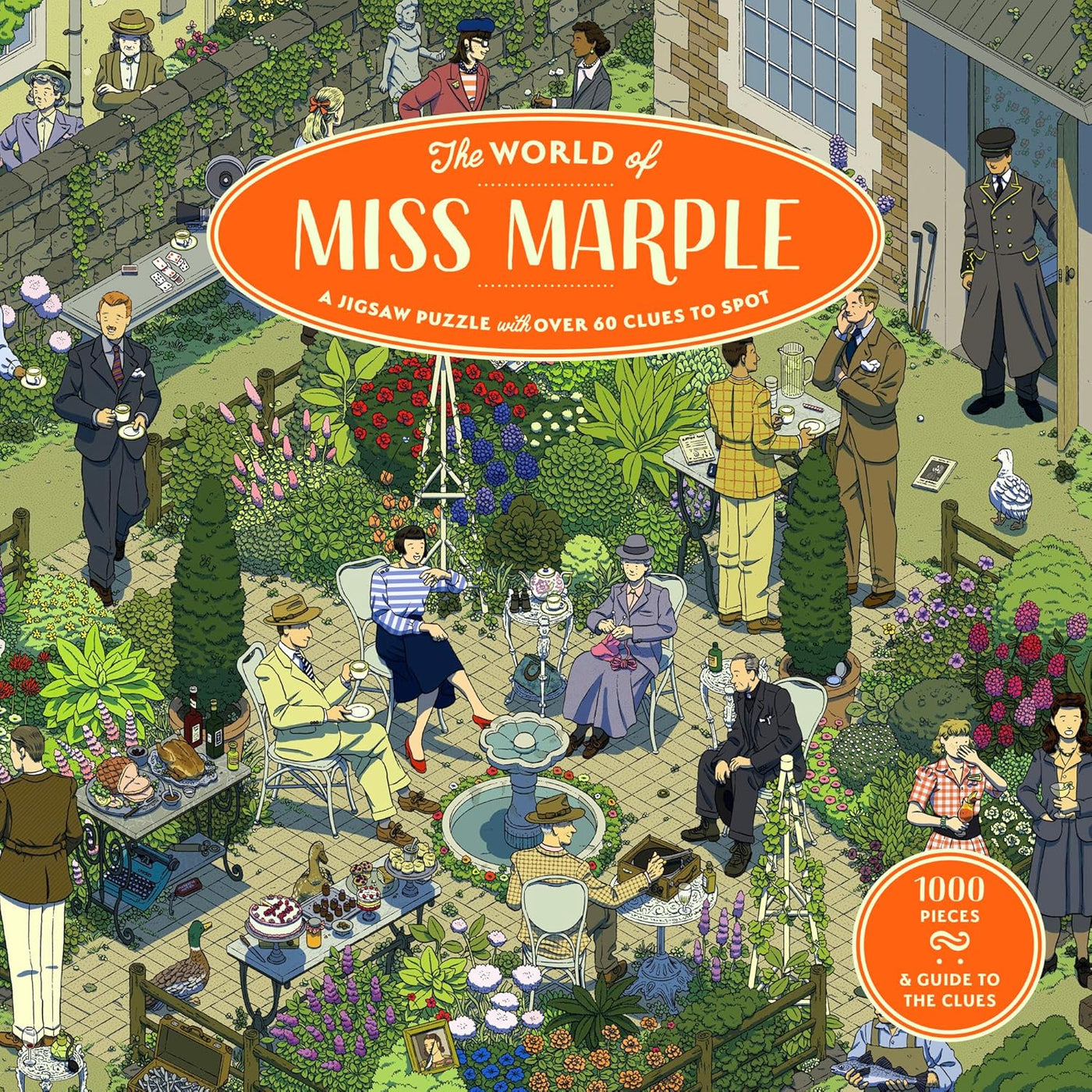 The World Of Miss Marple 1000 Piece Puzzle