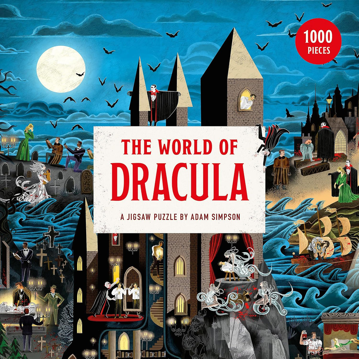 World of Dracula 1000 Piece Puzzle