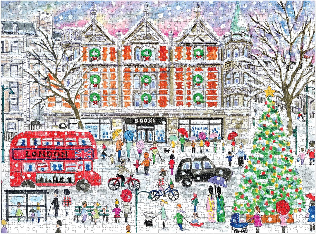 Michael Storrings Christmas In London 1000 Piece Puzzle