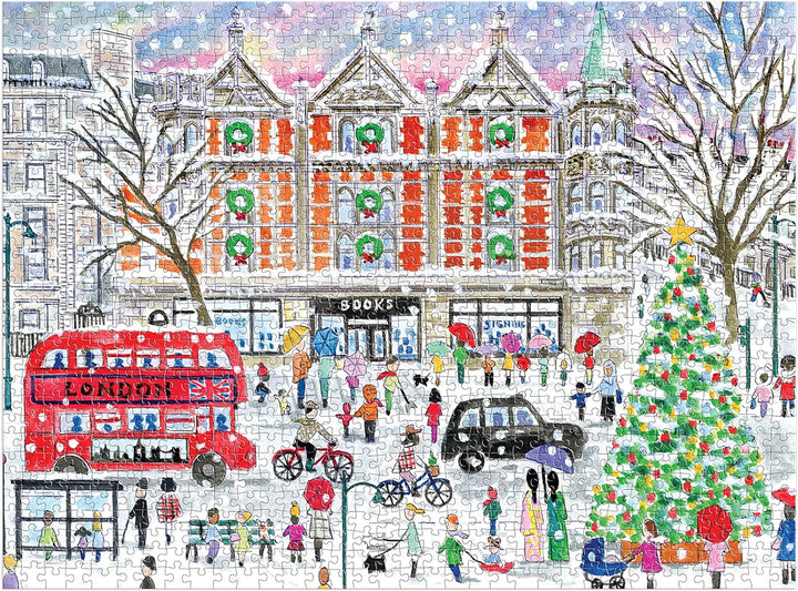 Michael Storrings Christmas In London 1000 Piece Puzzle