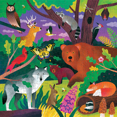 Forest Glow-In-The-Dark Puzzle, 500 Pieces