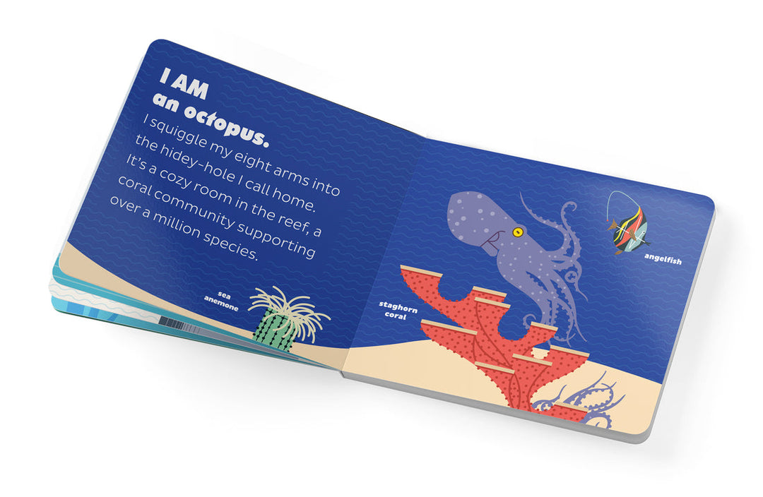 Charley Harper's I Am Wild In The Ocean Board Book