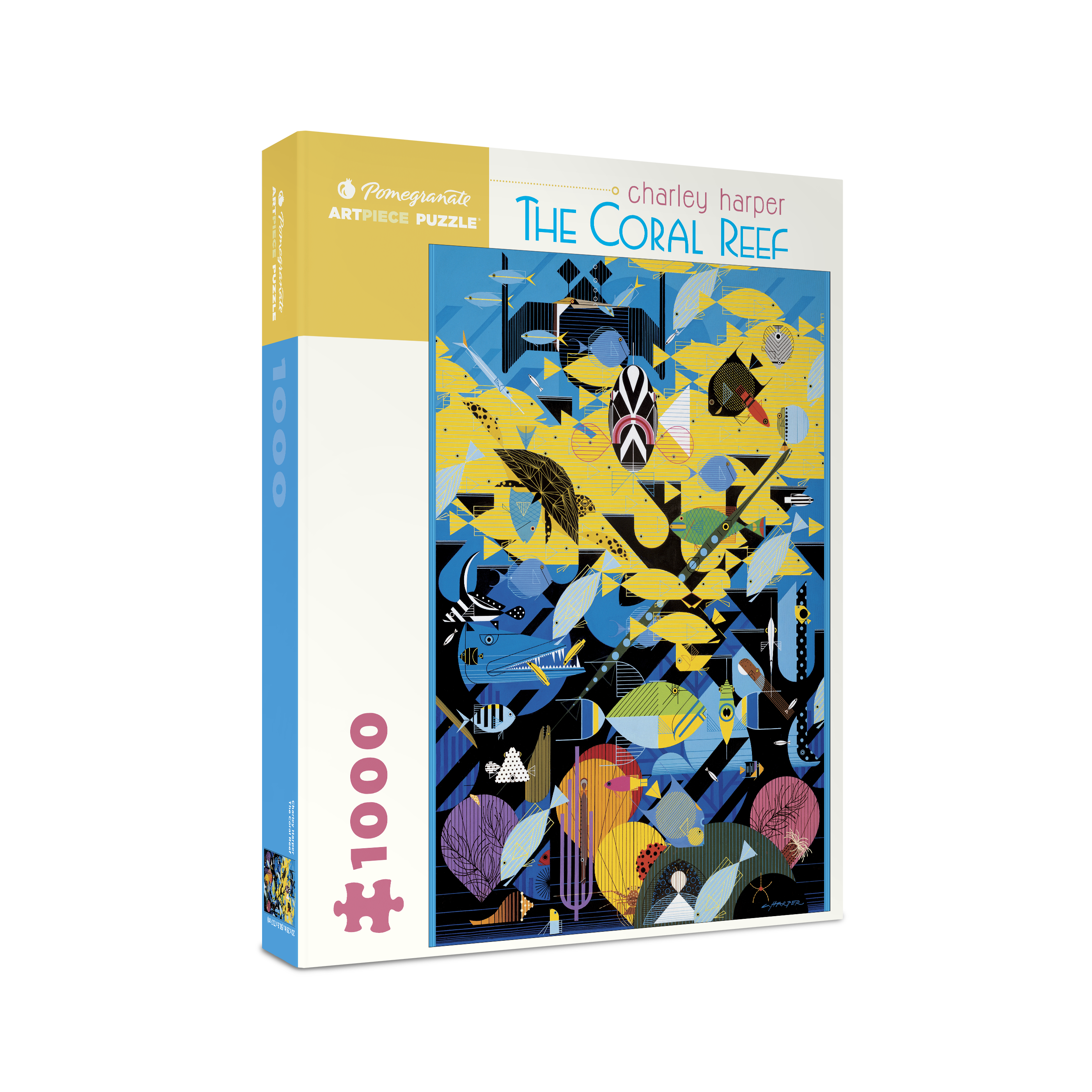 Charley Harper: The Coral Reef 1000-Piece Jigsaw Puzzle