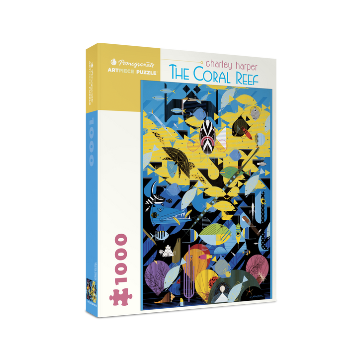 Charley Harper: The Coral Reef 1000-Piece Jigsaw Puzzle