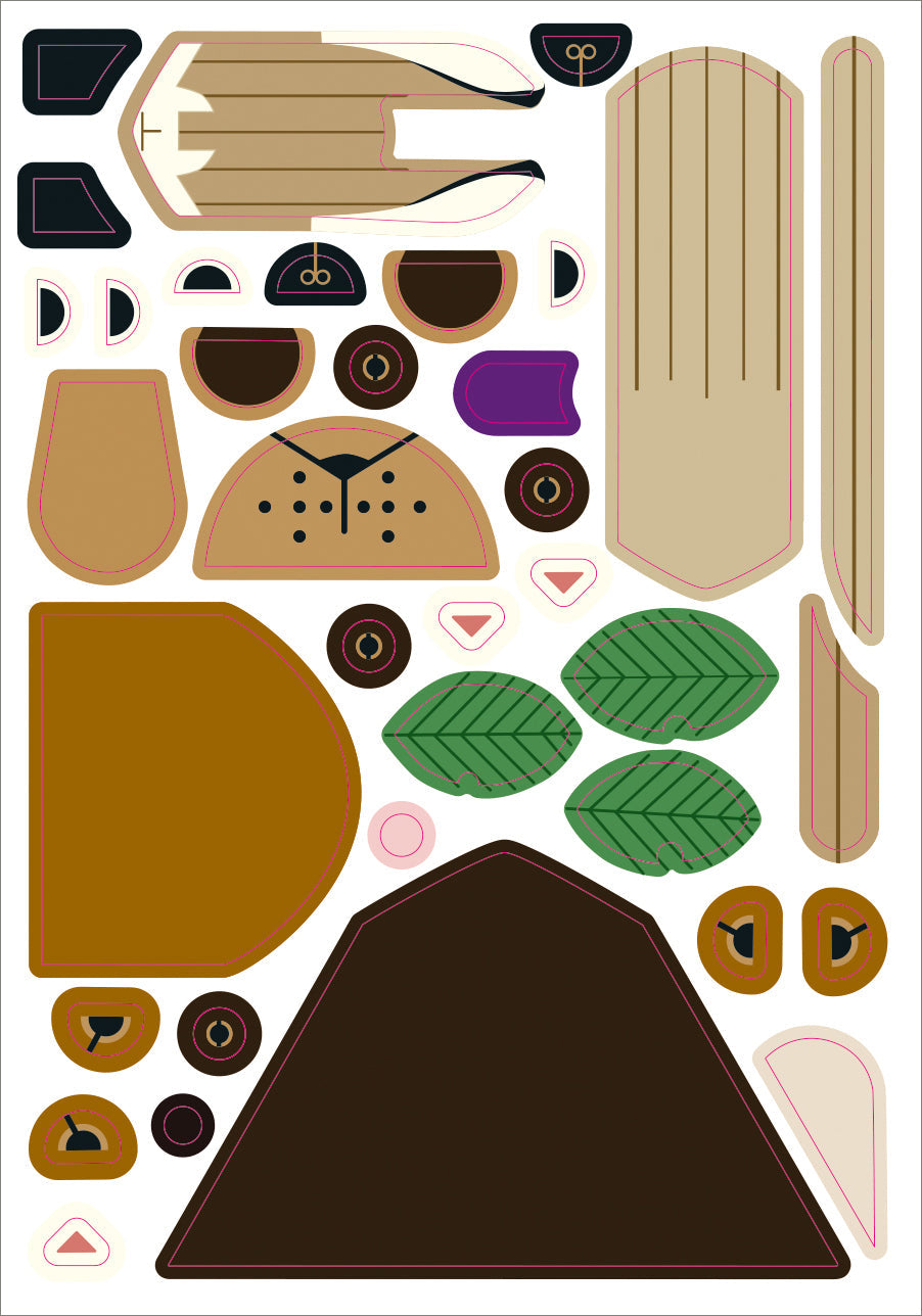 Charley Harper's Sticky Critters Volume 2: An Animal Sticker Kit
