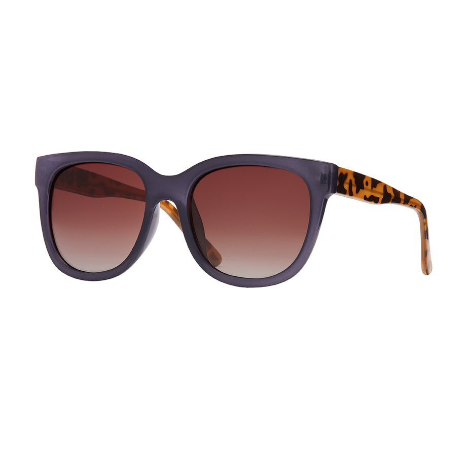 Acacia Polarized Sunglasses - Navy Blue / Honey Tortoise