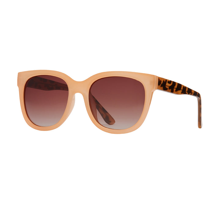 Acacia Polarized Sunglasses - Milky Beige / Honey Tortoise