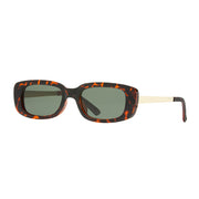 Adley Polarized Sunglasses - Brown Tortoise / Matte Gold