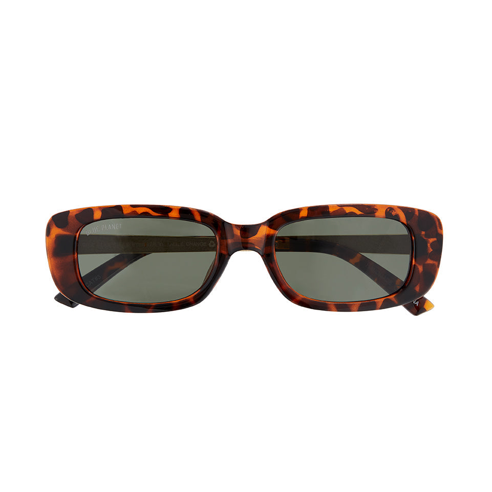 Adley Polarized Sunglasses - Brown Tortoise / Matte Gold
