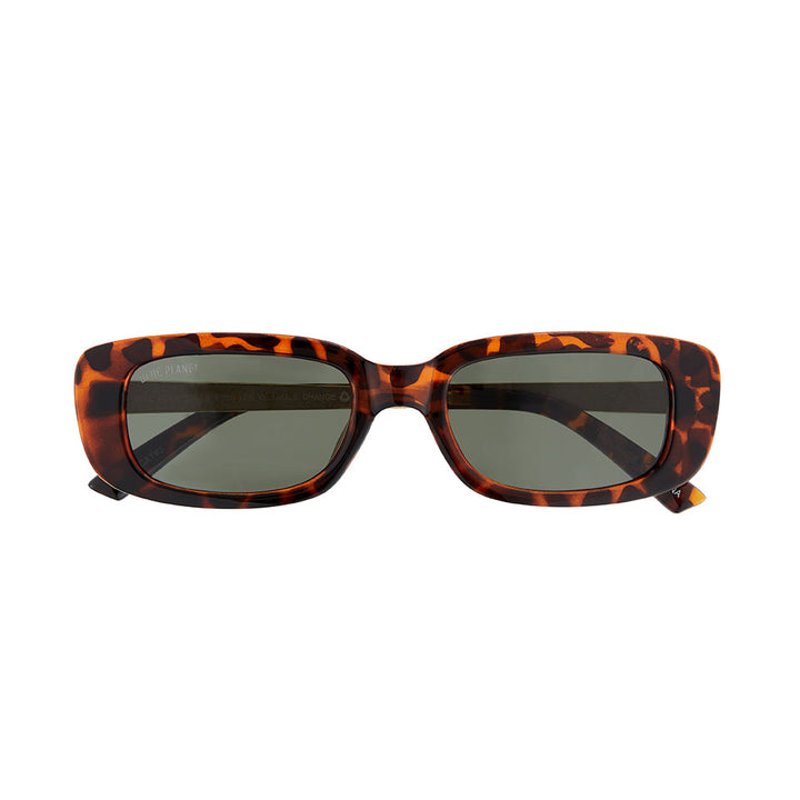 Adley Polarized Sunglasses - Brown Tortoise / Matte Gold