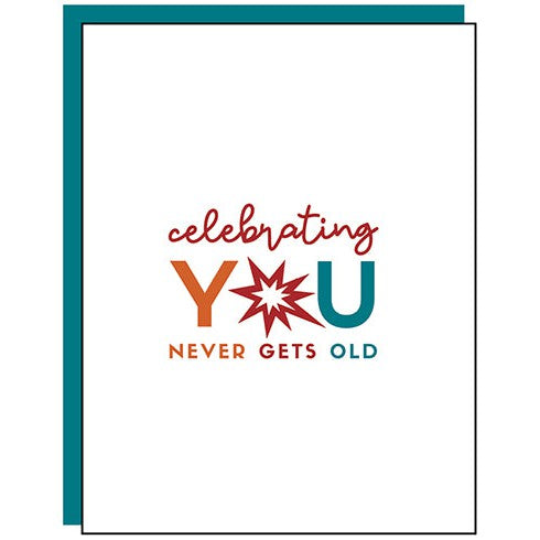 Celebrating You Birthday Card