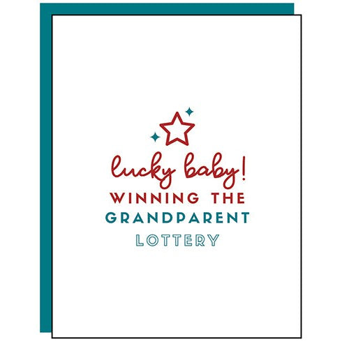 Grandparent Lottery Greeting Card