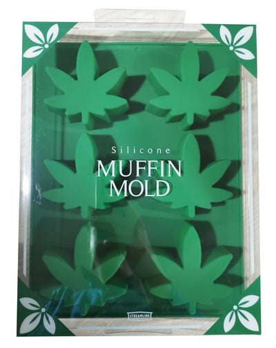 Pot Leaf Muffin Mold