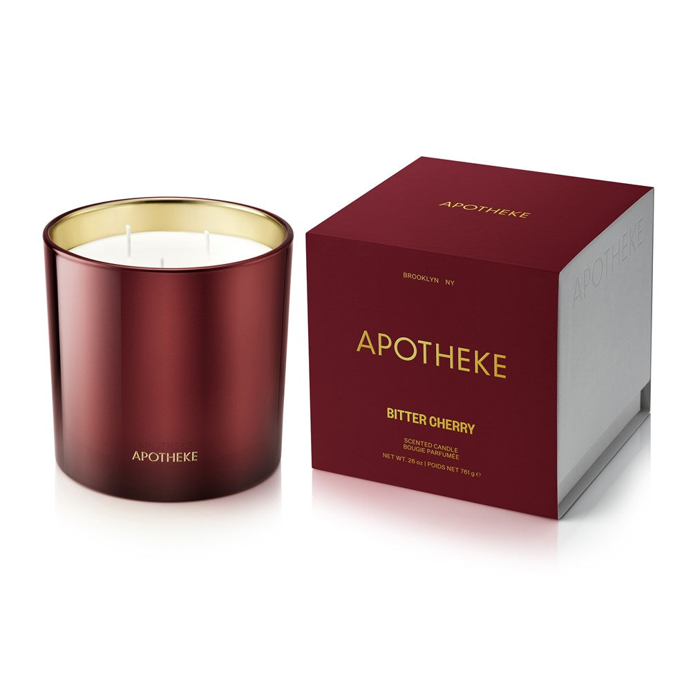 Bitter Cherry Luxury 3-Wick Candle 26 Oz.