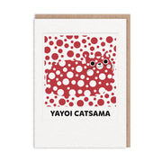 Yayoi Catsama Greeting Card