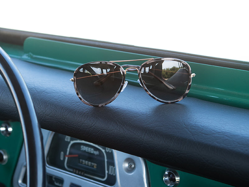 Asher Polarized Aviator Sunglasses