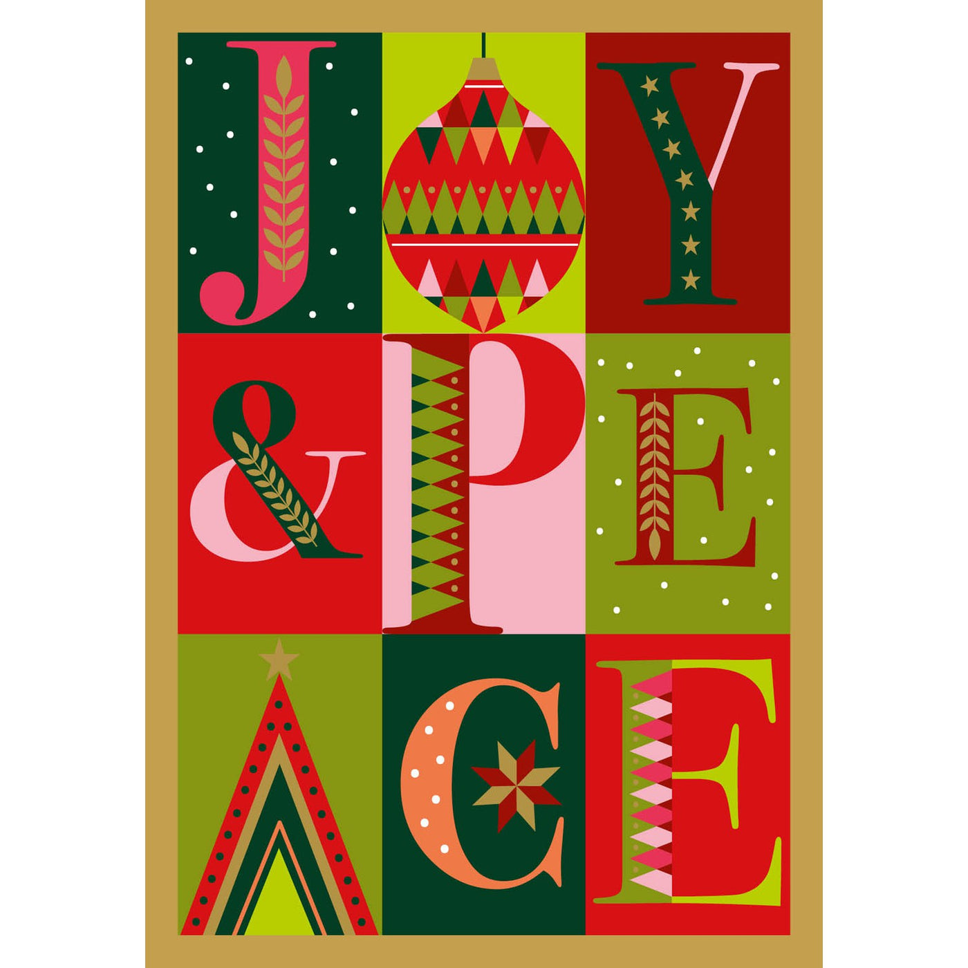 Joy And Peace Boxed Holiday Cards