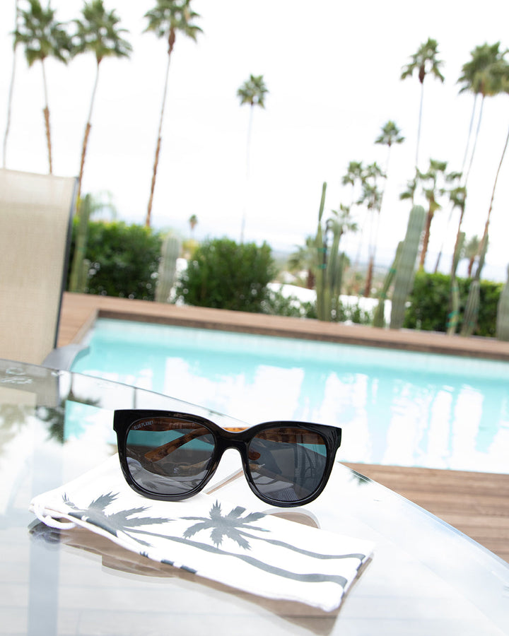 Acacia Polarized Sunglasses - Onyx / Honey Tortoise