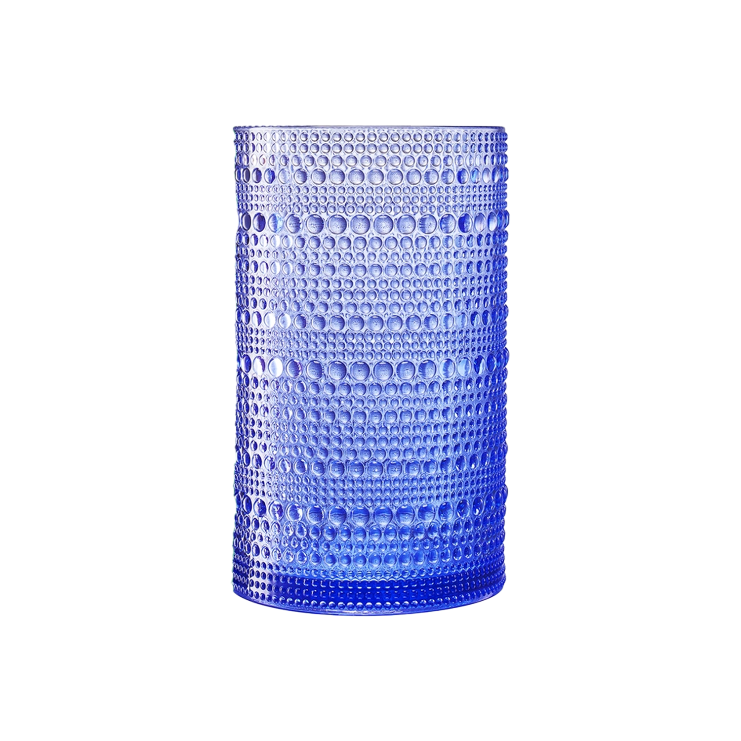 Hobnail Acrylic Highball Glass - Purple