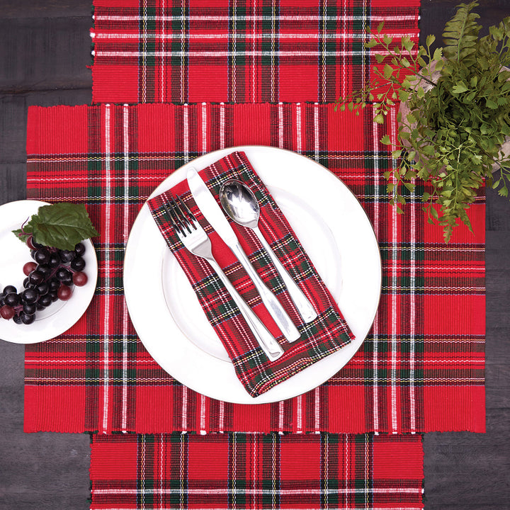 Arlington Plaid Cotton Napkins (Set of 4)