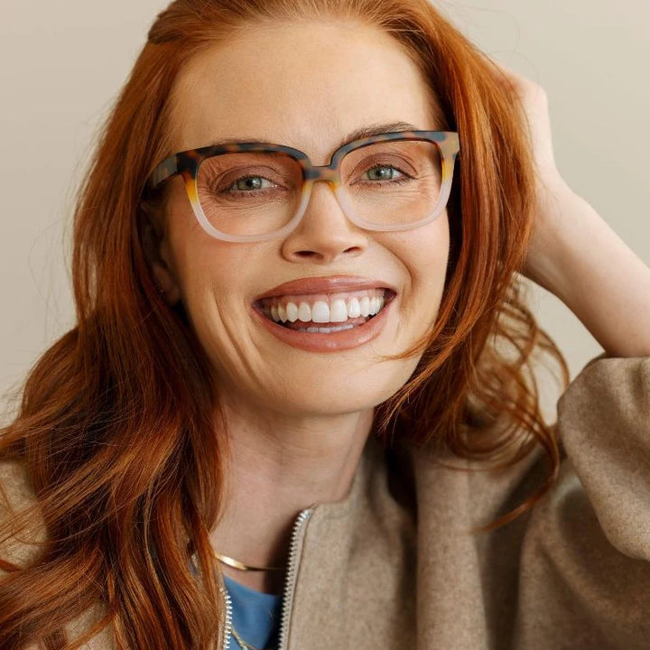 Athens Reading Glasses - Tortoise/Blush