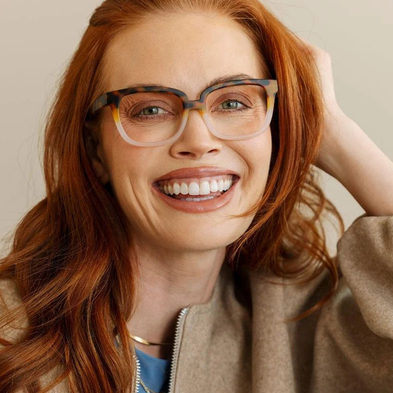 Athens Reading Glasses - Tortoise/Blush