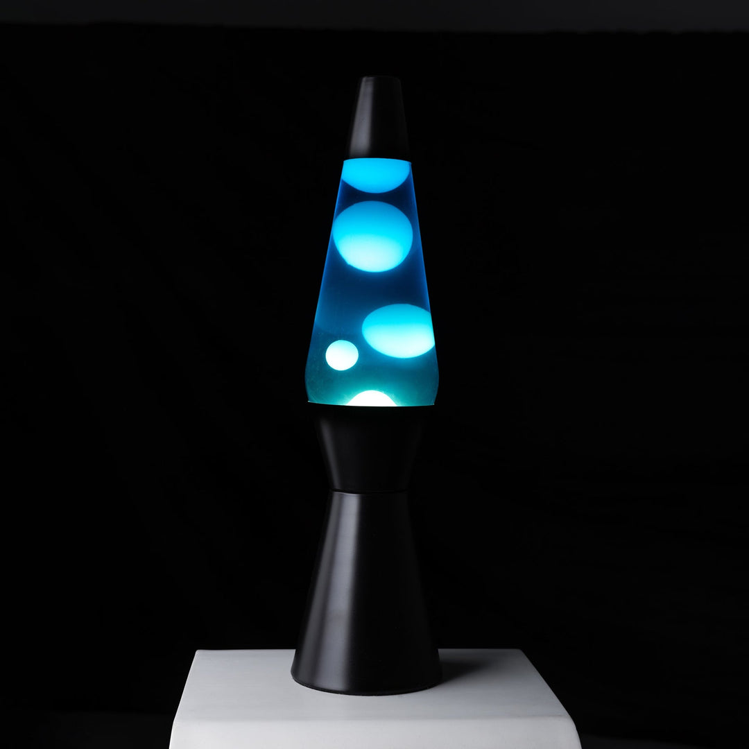 Cyan Bullet Flow Lava Lamp