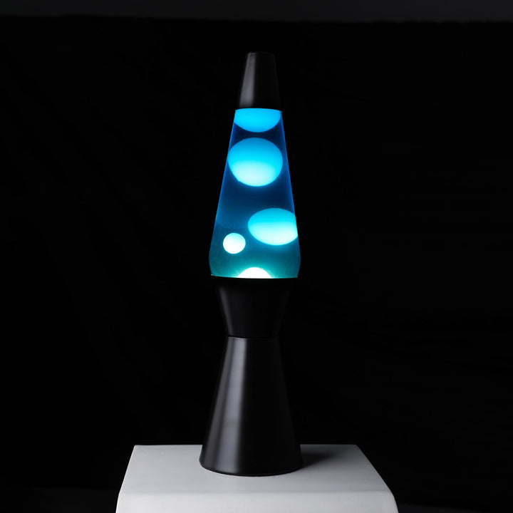 Cyan Bullet Flow Lava Lamp