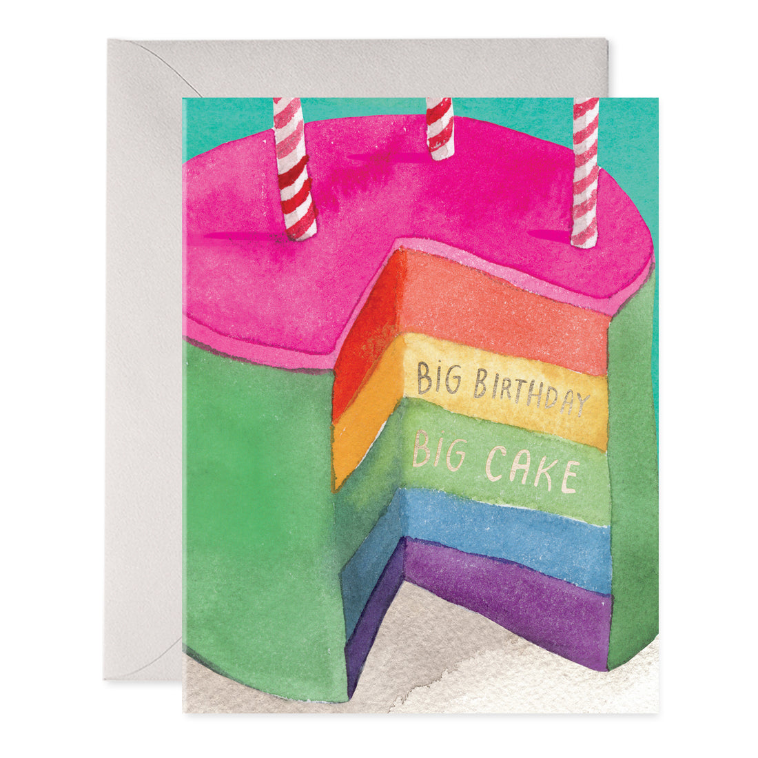 Big Cake Birthday Card
