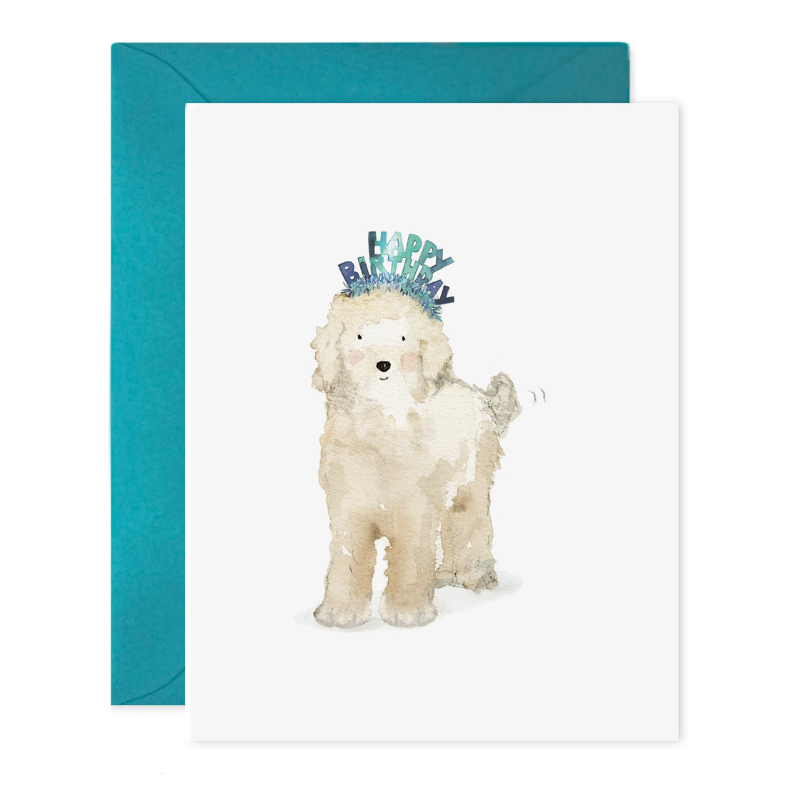Lucy Dog Birthday Card