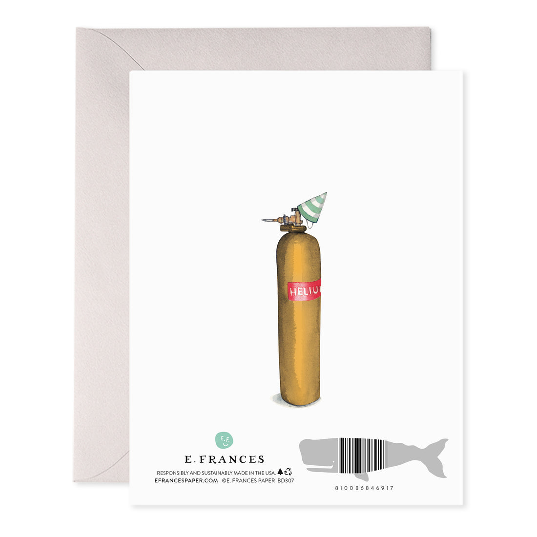Helium 90 Birthday Card