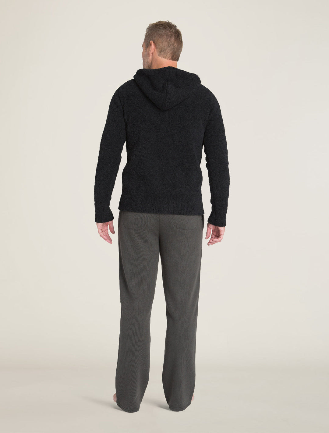 CozyChic® Men's Pullover Hoodie - Black