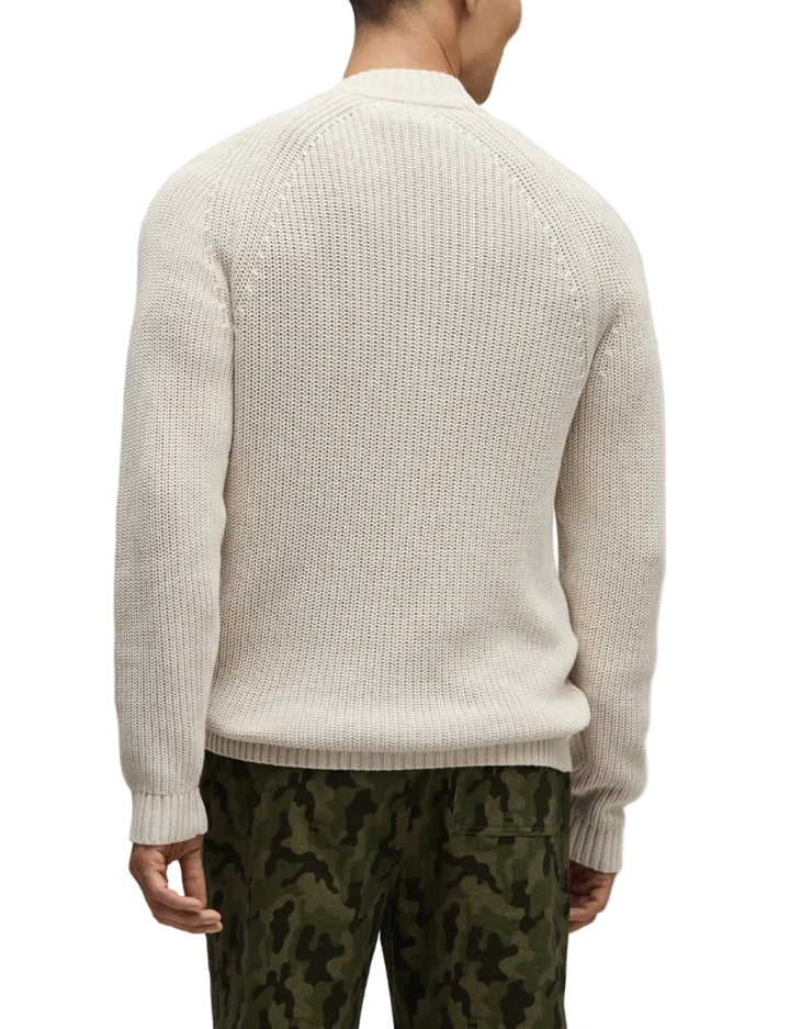 Sunbleach Men's Zip Up Cardigan - Sand Dune