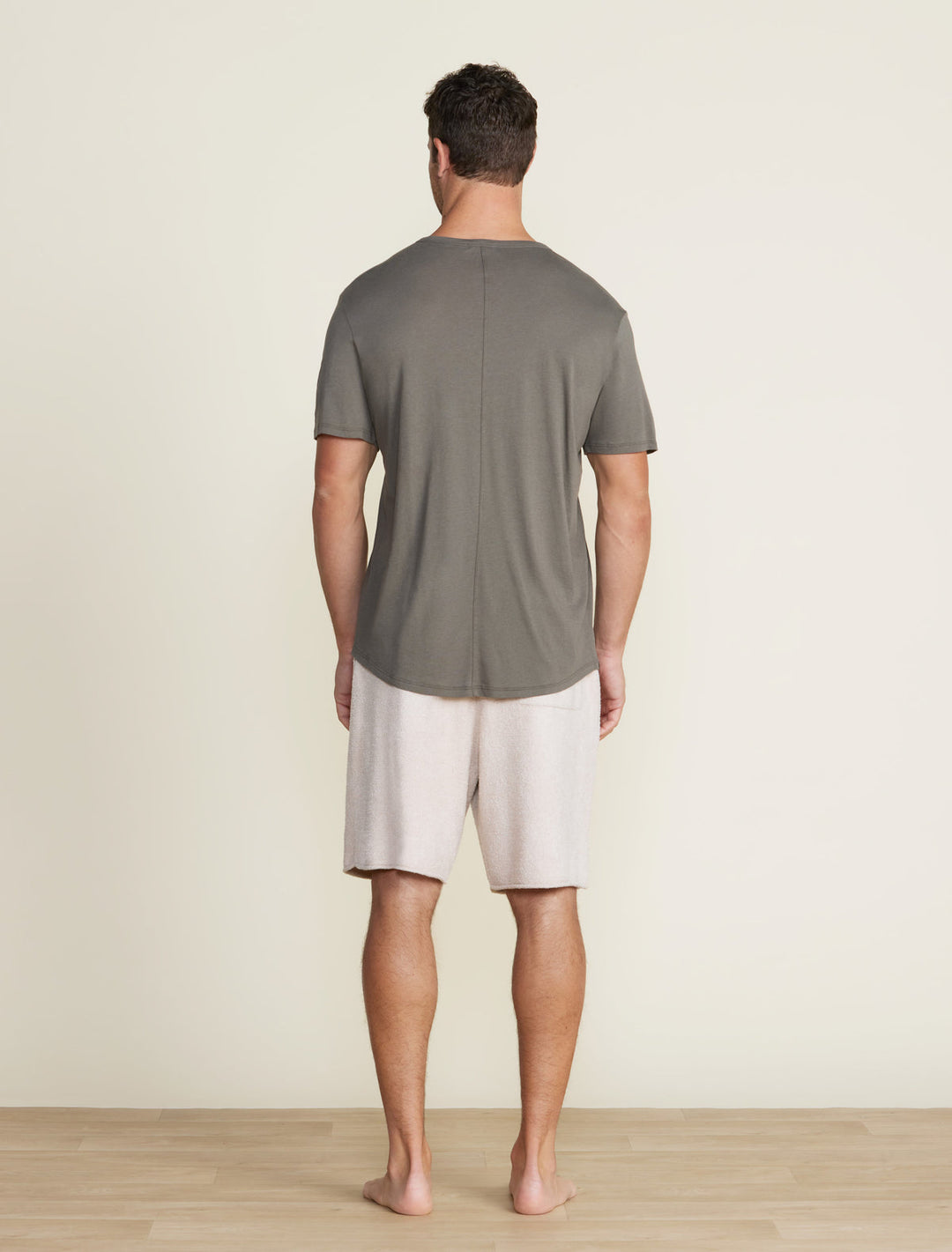 Malibu Collection® Men's Short Sleeve Crew Neck T-Shirt - Steel