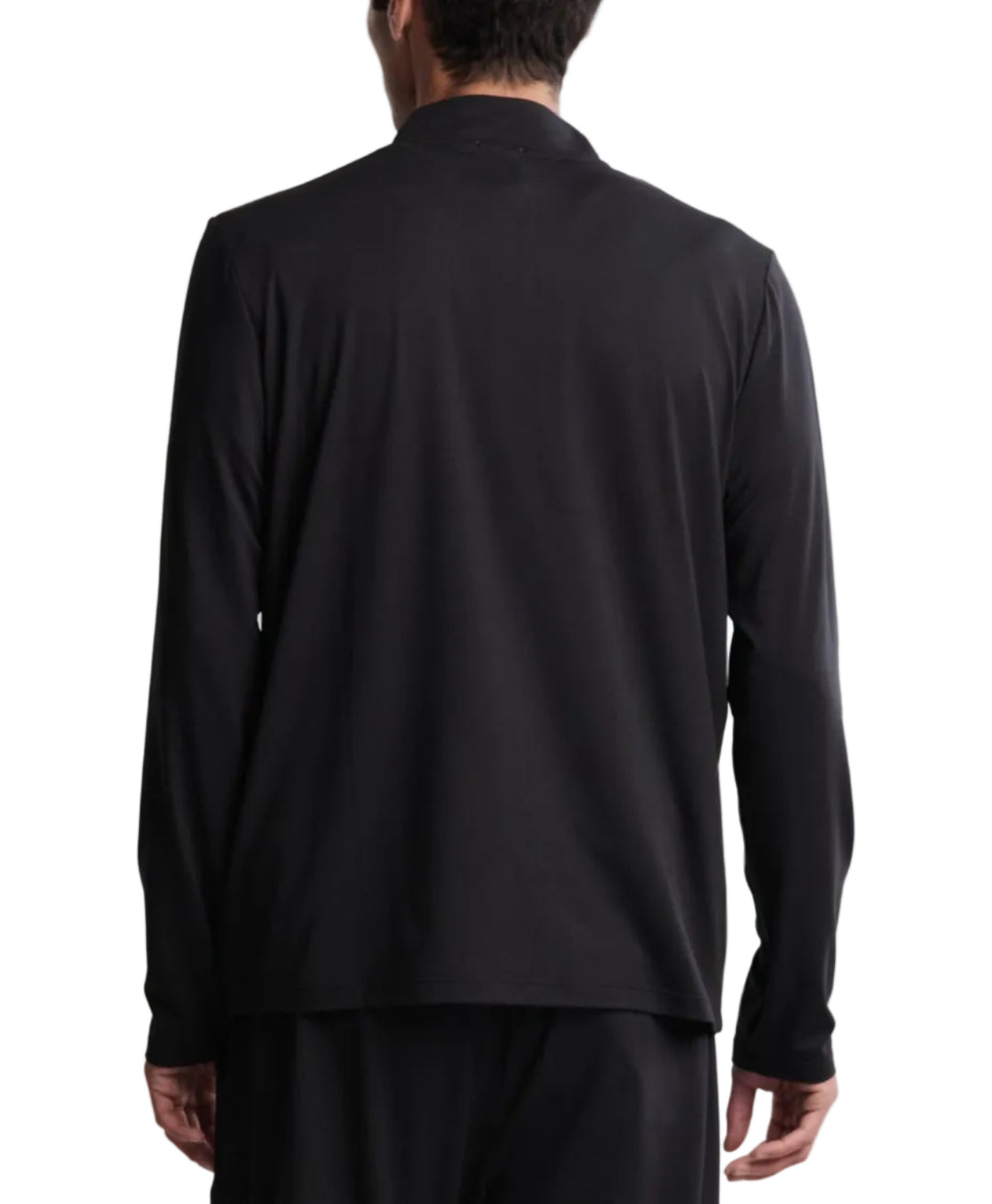 Malibu Collection® Men's Butterchic 1/2 Zip Pullover - Black