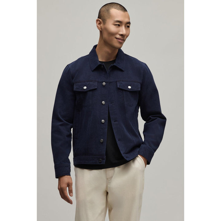 Malibu Collection® Men's Brushed Twill Jacket - Indigo