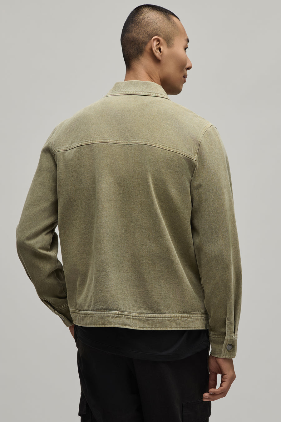 Malibu Collection® Men's Brushed Twill Jacket - Military