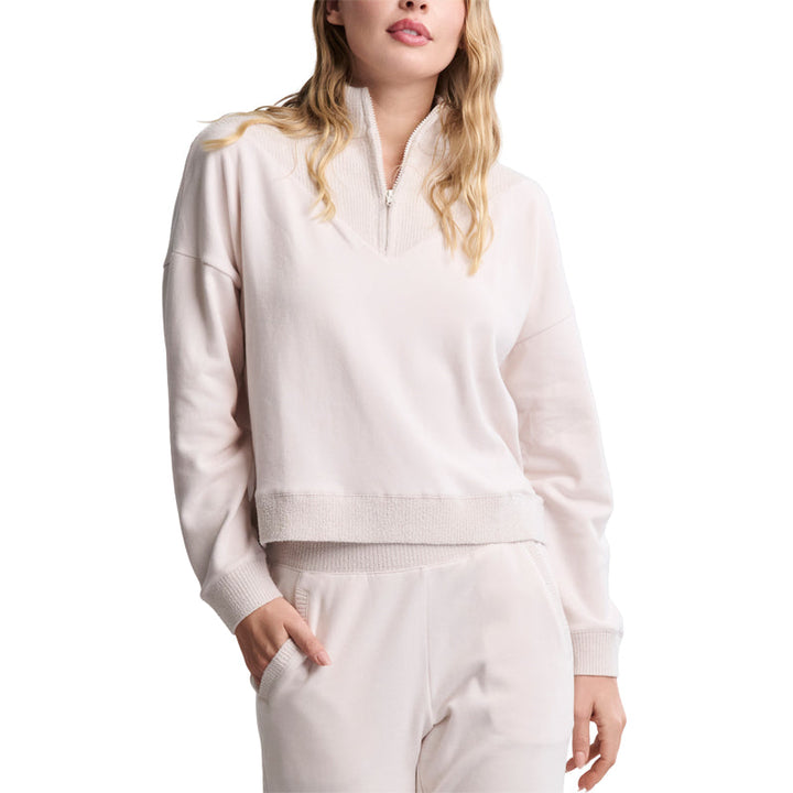 Brushed Fleece CozyChic® Pullover - Sand Dunes