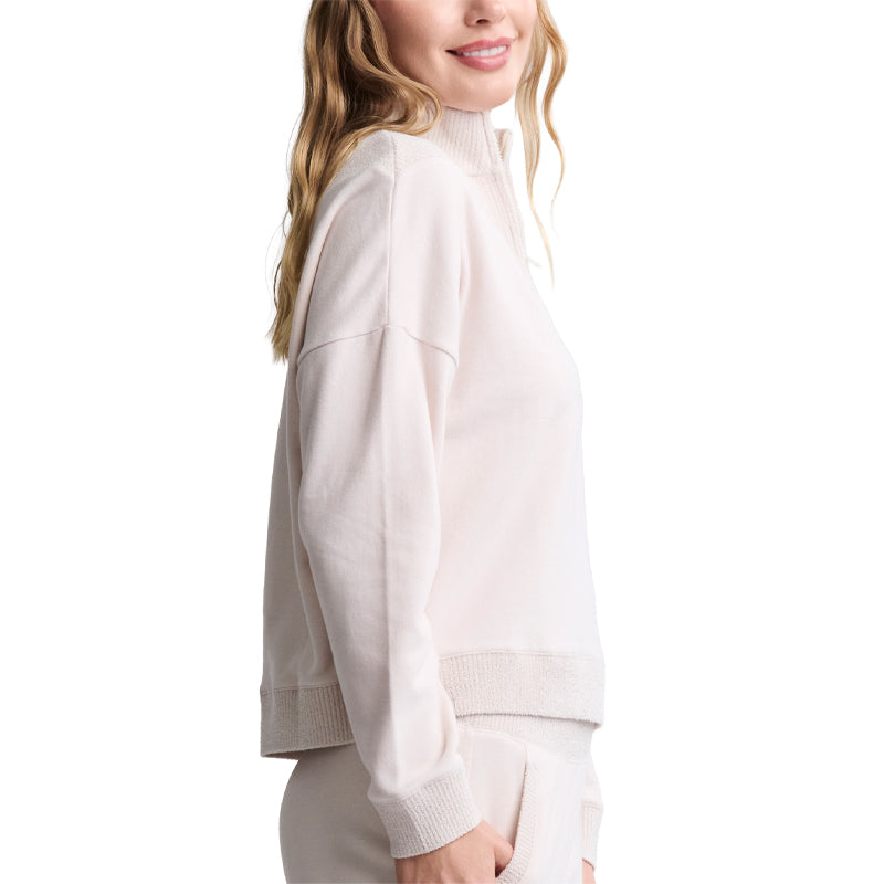 Brushed Fleece CozyChic® Pullover - Sand Dunes