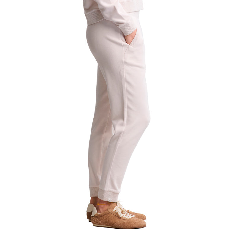 Brushed Fleece Jogger With Cozy Chic Ultra Lite Rib Cuff - Sand Dune