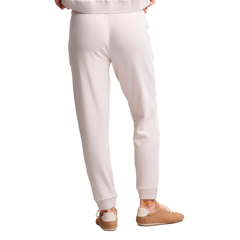 Brushed Fleece Jogger With Cozy Chic Ultra Lite Rib Cuff - Sand Dune